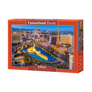 Puzzle Castorland 1500el Fantastyczne Las Vegas